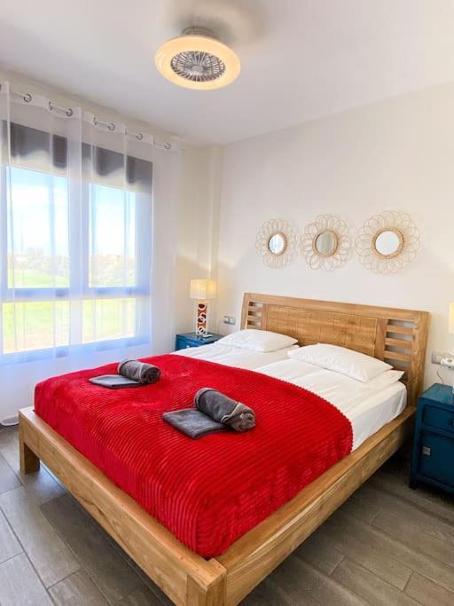 Sunny Luxury Apartment With Two Great Sunny - Level Terraces, Two Swimming Pools, In A New Complex Pueblo Majorero, Close To Fuerteventura Golf Club, Next To The Beach , Atlantico Shopping Mall And Casino In กาเลตาเดฟุสเต ภายนอก รูปภาพ